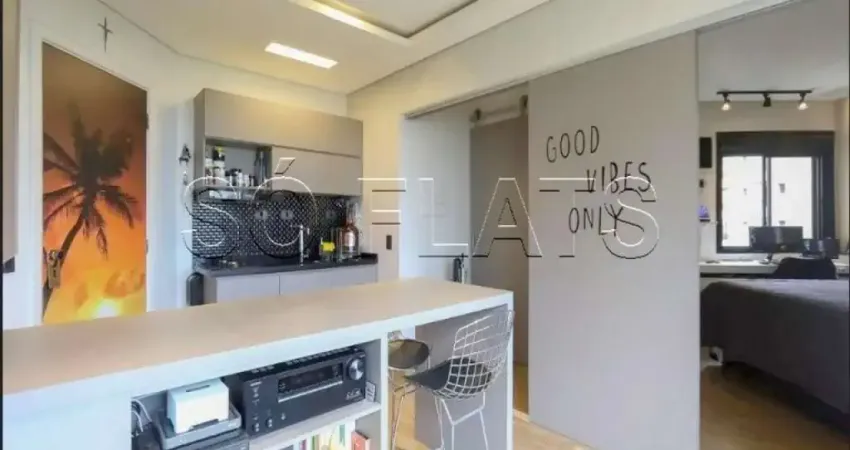 Flat Morumbi Business disponível para locação com 40m², 1 dorm e 1 vaga