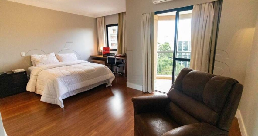 Lindo Clarion Faria Lima 30m², 1 dorm e 1 vaga disponível para locação no Itaim Bibi.