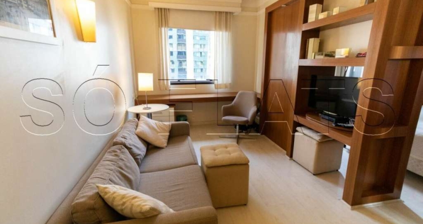 Flat no StayBridge 38m² 1 dormitório 1 vaga disponível para locação no Itaim Bibi.