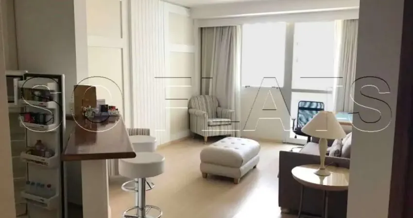 Sequoia com 1 dorm e 1 vaga disponível para locação em Alphaville Comercial