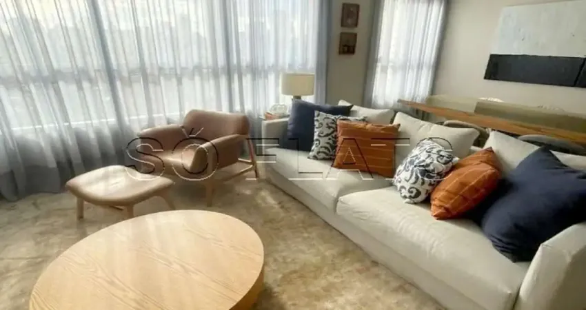 Residencial Maxhaus Itaim disponível para locação com 1 dorm na Vila Olímpia