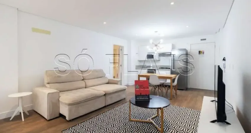 Apartamento com 1 dorm e 57m² no coração da av paulista disponível para locação.