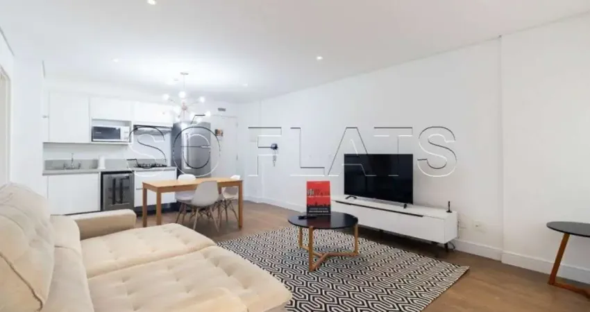 Apto com 1 dormitório e 57m² no coração da avenida paulista disponível para locação