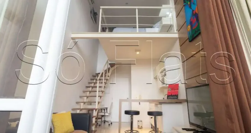 Flat dali nyc disponível para venda com 40m², 01 dorm e 01 vaga de garagem