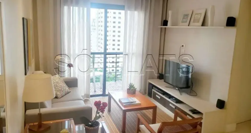 Excelente residencial na alameda santos, 2015 disponível para locação com 43m²