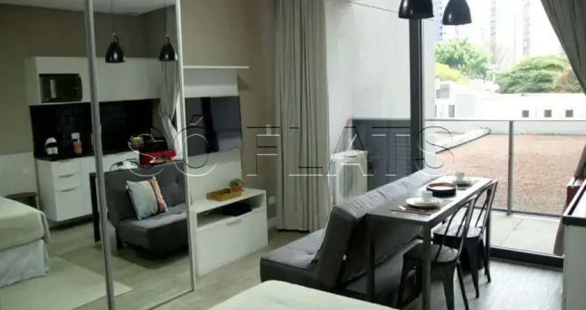 Flat de alto padrão com 1 dorm próximo da avenida faria lima disponível locação