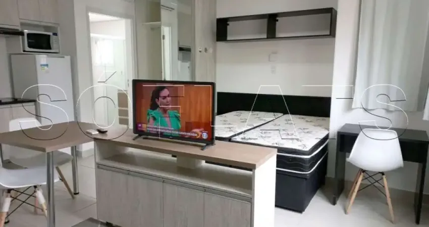 Lindo studio disponível para locação no atrium augusta 1 dormo e 1 vaga de garagem