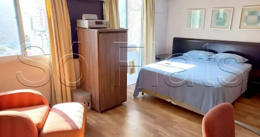 Flat na vila olímpia disponível para venda com 25m², 01 dorm e 01 vaga de garagem
