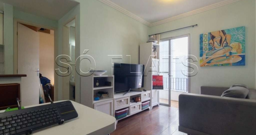 Apartamento Paulista Paradise Life disponível para venda com 33m², 1 dorm e 1 vaga