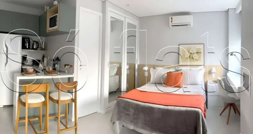 Flat Transamérica International Plaza disponível para venda com 29m² e 01 vaga de garagem