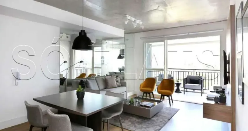 Residencial geo berrini, apto disponível para venda com 70m², 01 dormitório e 01 vaga de garagem