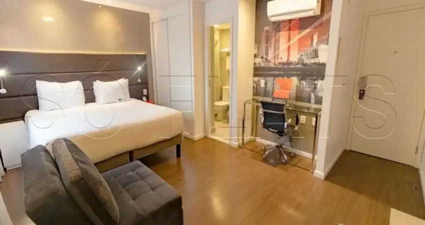 Flat na Vila Olímpia disponível locação próximo a Avenida Faria Lima
