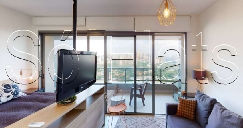 Flat de alto padrão com 45m² no bairro de Pinheiros ao lado do Shopping Iguatemi. Luxo extremo!