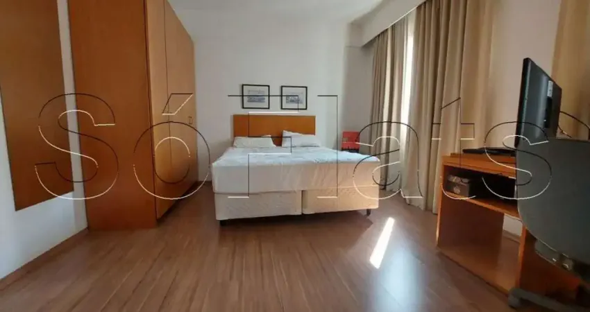 Flat comfort suítes alphaville disponível para venda com 28m², 01 dormitório e 01 vaga de garagem