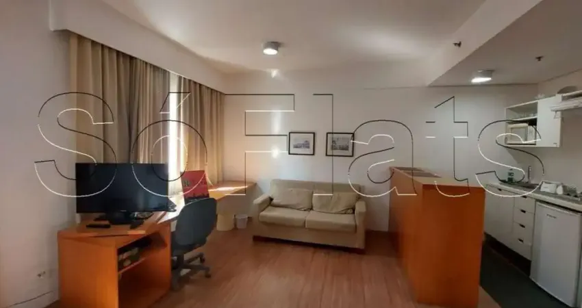Flat comfort suítes alphaville disponível para venda com 28m², 01 dormitório e 01 vaga de garagem