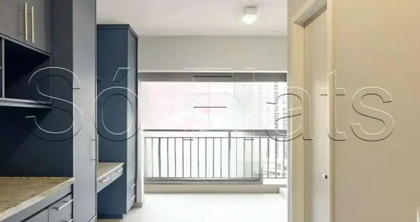 Residencial think home republica disponível para locação contendo 23m² e 1 dormitório