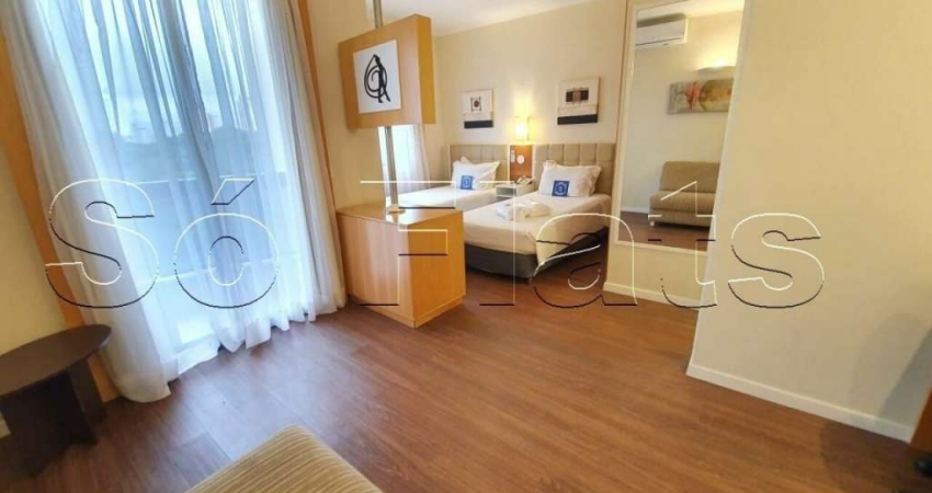 Flat Blue Tree Anália Franco 27m² 1 dormitório 1 vaga para locação.