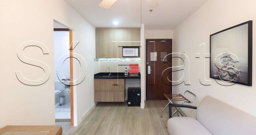 Flat Wyndham São Paulo Paulista disponível para venda com 27m² e 01 vaga de garagem