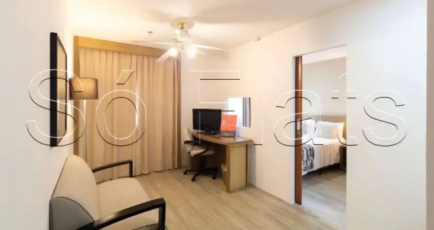 Flat Wyndham São Paulo Paulista disponível para venda com 27m² e 01 vaga de garagem