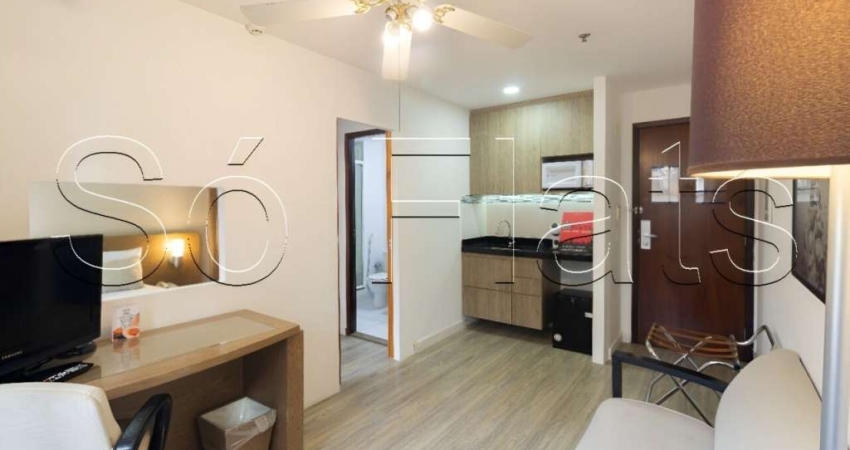 Flat Wyndham São Paulo Paulista disponível para venda com 27m² e 01 vaga de garagem