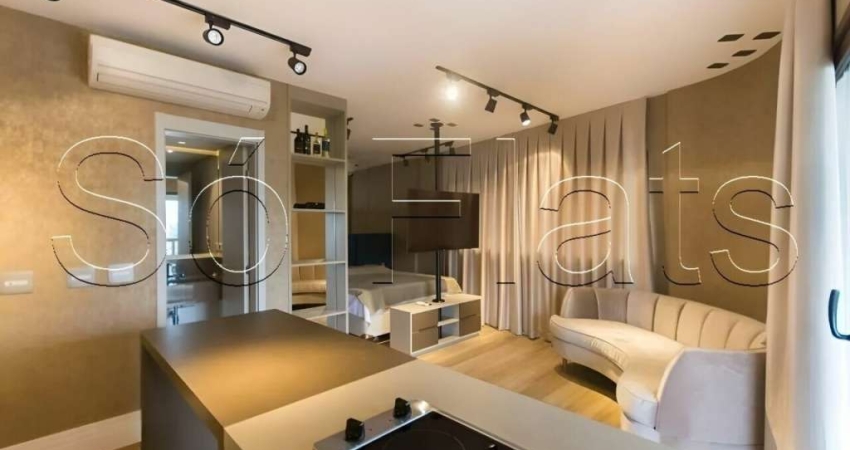 Pininfarina apartamento disponível para locação com 51m², 1 dormitório e 2 vagas de garagem.