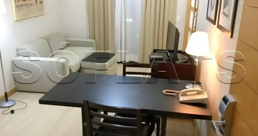 Flat disponível para venda no planalto paulista com 1 dormitório e 1 vaga de garagem em moema