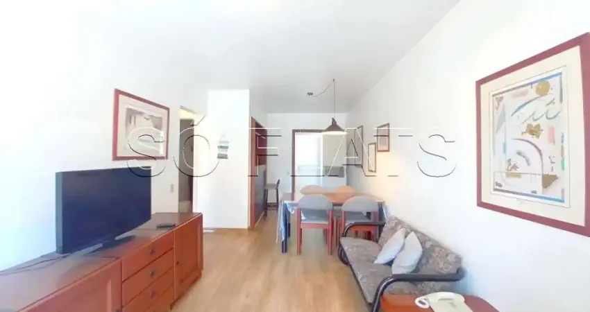 Apartamento saint moritz 52m² 1 dormitório 1 vaga disponível a venda.