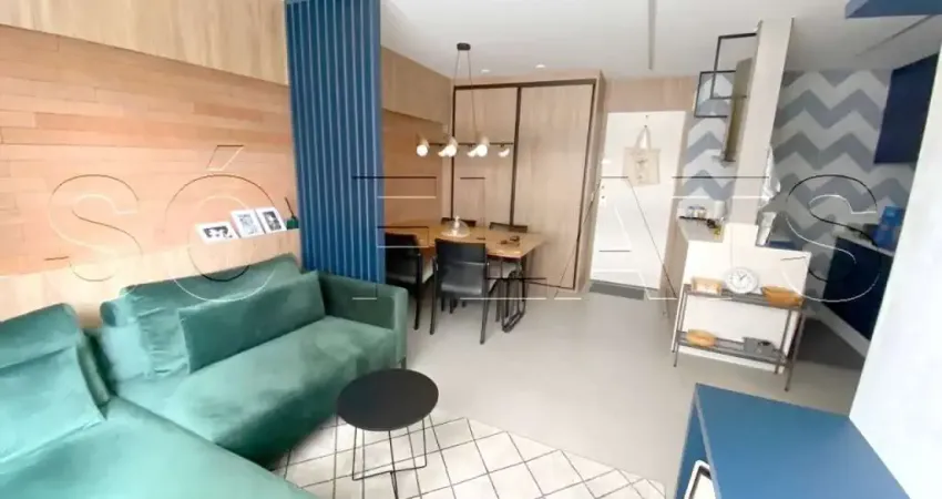 Flat saint paul, apto disponível para venda com 40m², 01 dorm e 01 vaga de garagem