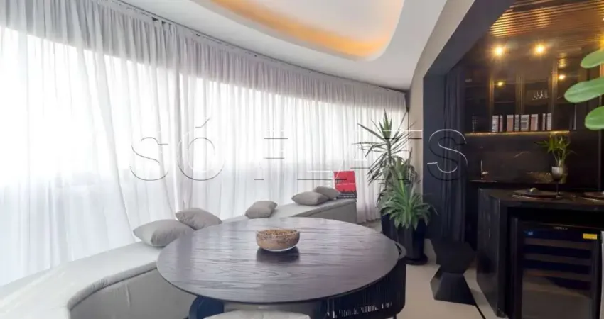 Pininfarina, apartamento à venda com 48m², 1 quarto e 2 vagas