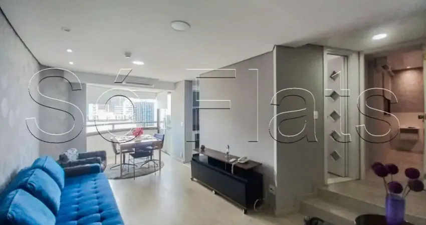 Flat mobiliado 51m² com vaga na bela vista próximo à avenida paulista