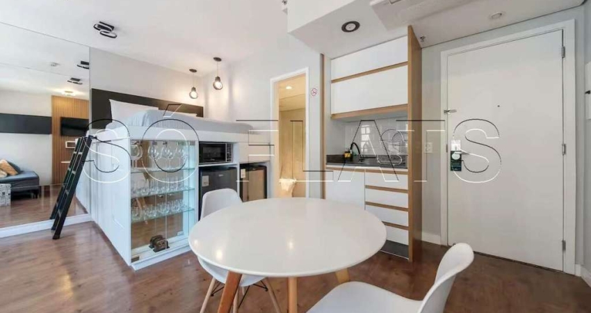 Flat Slaviero Moema disponível para venda com 26m² e 01 vaga de garagem