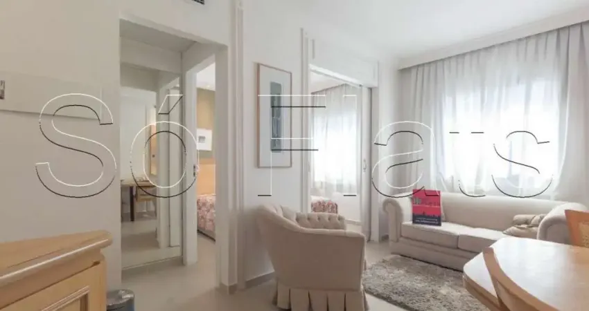 Flat disponível para locação no the universe bem localizado ficando próximo da avenida paulista.