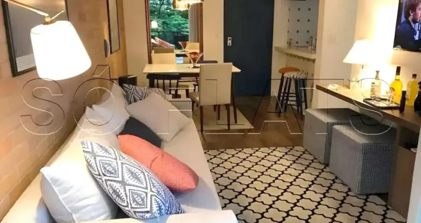 Flat saint peter disponível para venda com 42m², 1 dormitório e 1 vaga