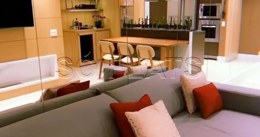 Via ibirapuera home stay, apto disponível para venda com 74m², 02 dorms e 01 vaga