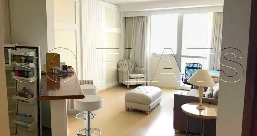 Flat Sequoia disponível para venda com 56m², 1dormitório e 1 vaga de garagem