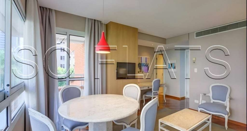 Flat George V Maria Lisboa disponível para venda com 66m², 01 dorm e 01 vaga