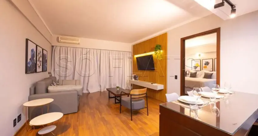 Flat lindo no grand plaza paulista disponível para venda com 68m², 1 dorm e 2 vagas