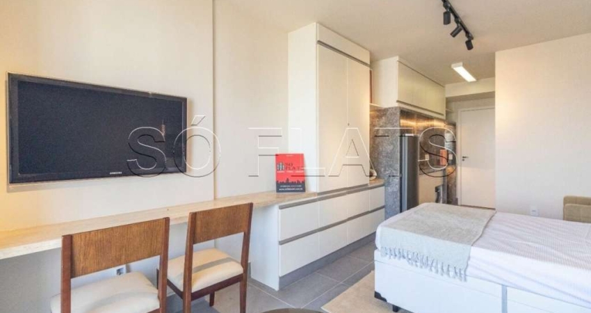 Residencial Charlie Houx Pinheiros flat estilo studio para locação com 1 dormitório.