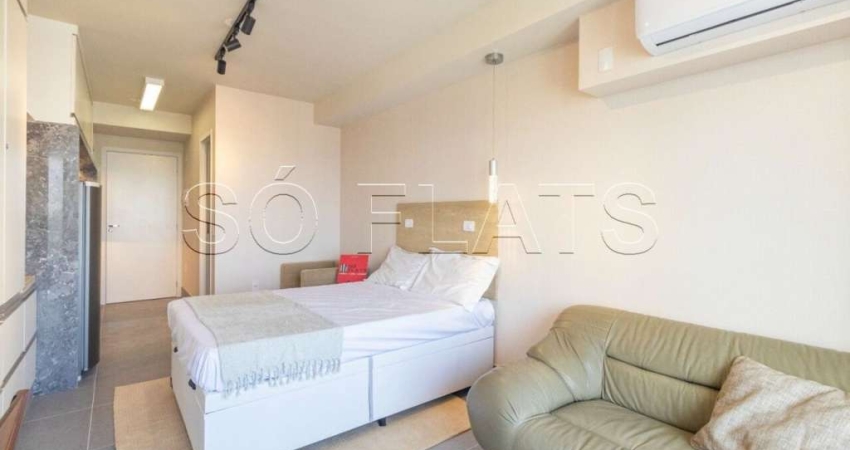 Apartamento no Residencial Charlie Houx Pinheiros tipo studio para locação com 1 dorm.