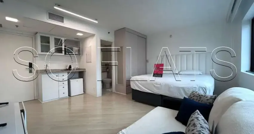Flat melia ibirapuera disponível para venda com 33m², 1 dormitório e 1 vaga de garagem