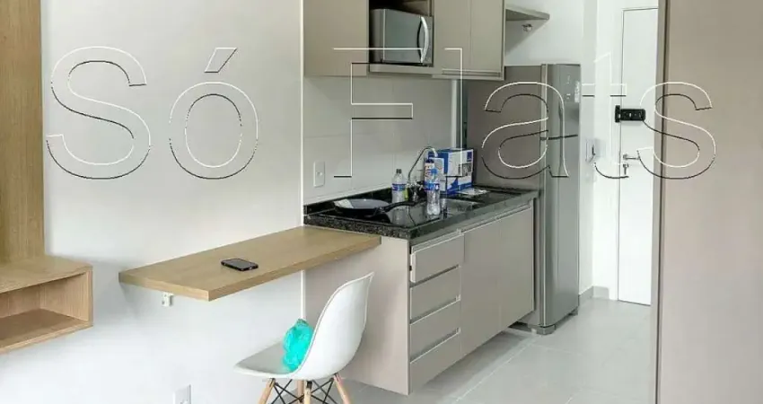 Studio mobiliado à venda Vila Olímpia 24m² próximo Faria Lima e JK
