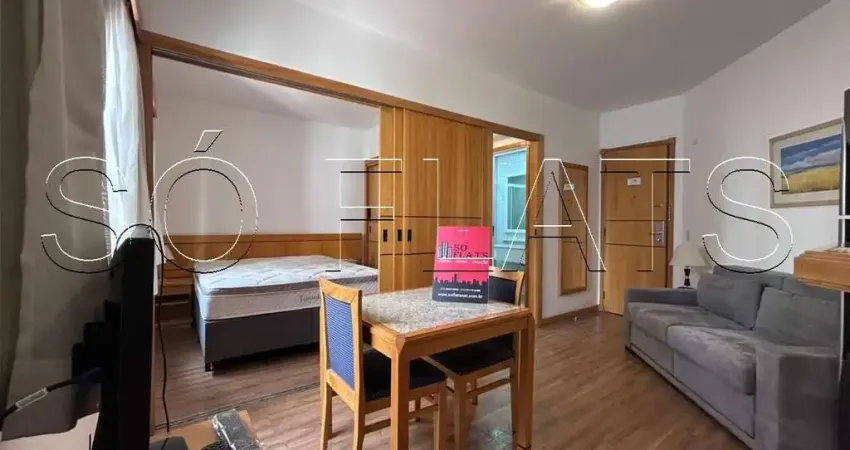 Flat Hampton Park disponível para venda com 31 m² e 01 vaga de garagem