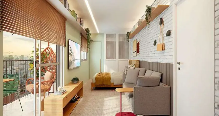 Studio Viva Benx Casa do Ator, Apto disponível com 25m² e 01 dormitório