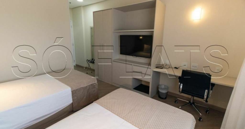 Flat disponivel para venda, Transamerica Nova Paulista, com 1 dormitório e 1 vaga