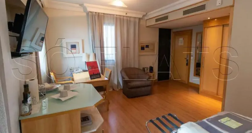 Tryp Higienópolis - Flat próximo ao Mackenzie totalmente mobiliado e com entrada imediata.