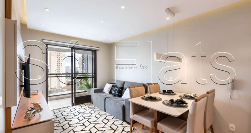 Apartamento à venda em Tatuapé com 42m², 1 quarto, 1 vaga