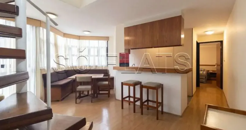 Flat baden baden disponível para venda com 90m², 01 dorm e 01 vaga de garagem