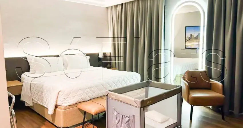 Flat innside higienópolis disponível para venda com 29m², 01 dorm e 01 vaga de garagem