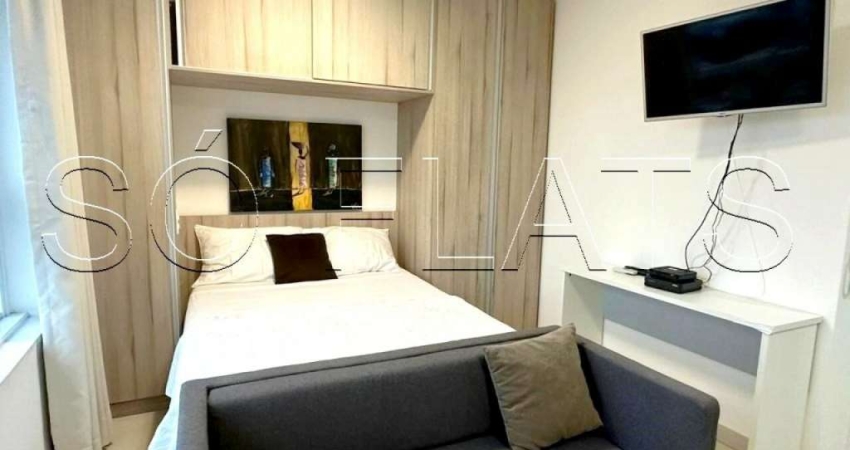 Studio disponível para locação com 42m², 1 dorm e 1 vaga próximo da Av. Santo Amaro e Faculdade FMU