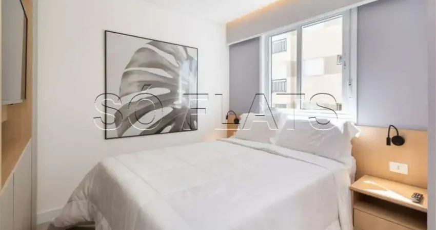 Apto estilo studio no you link paulista disponível para locação próximo da avenida da liberdade.